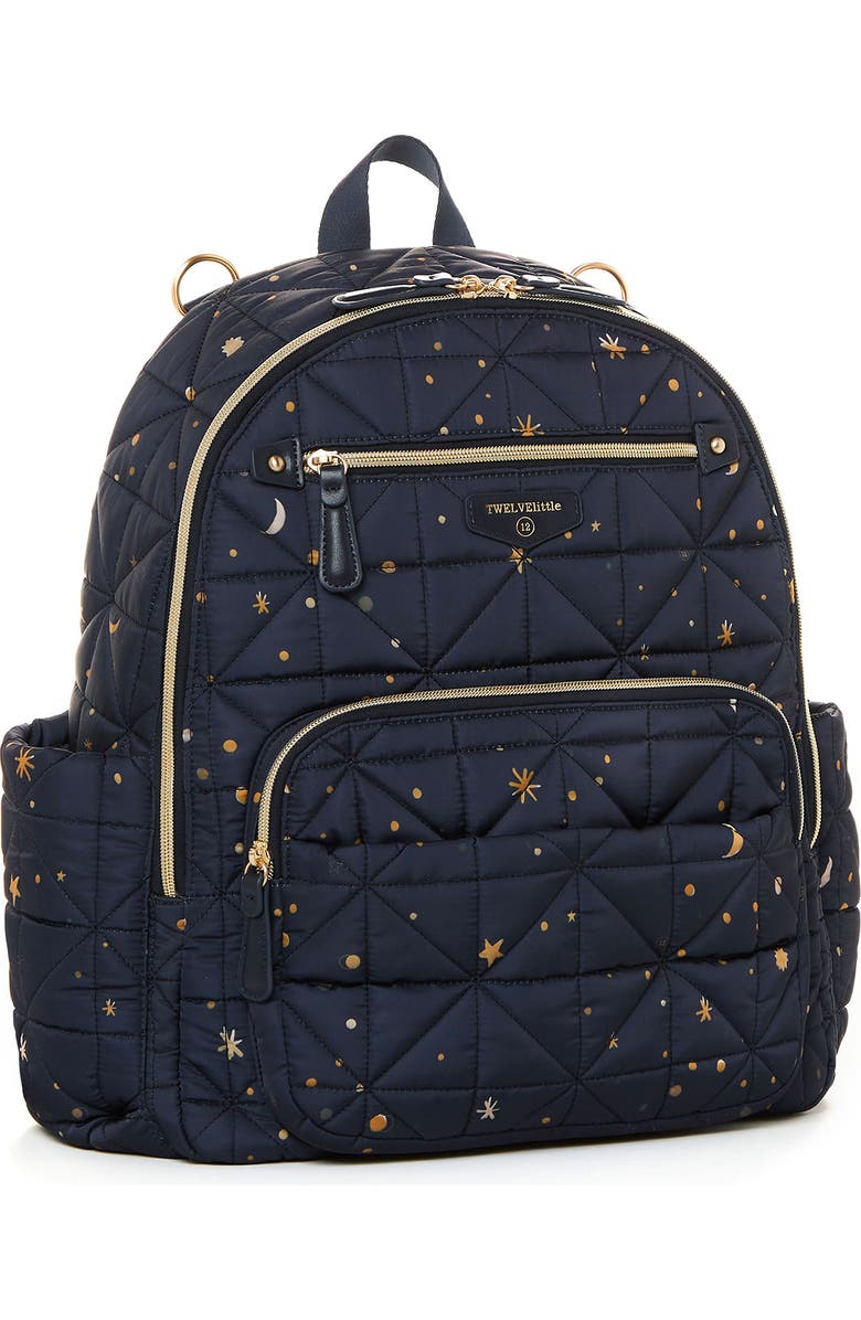 TWELVElittle Companion Quilted Water Resistant Nylon Diaper Backpack, Alternate, color,
