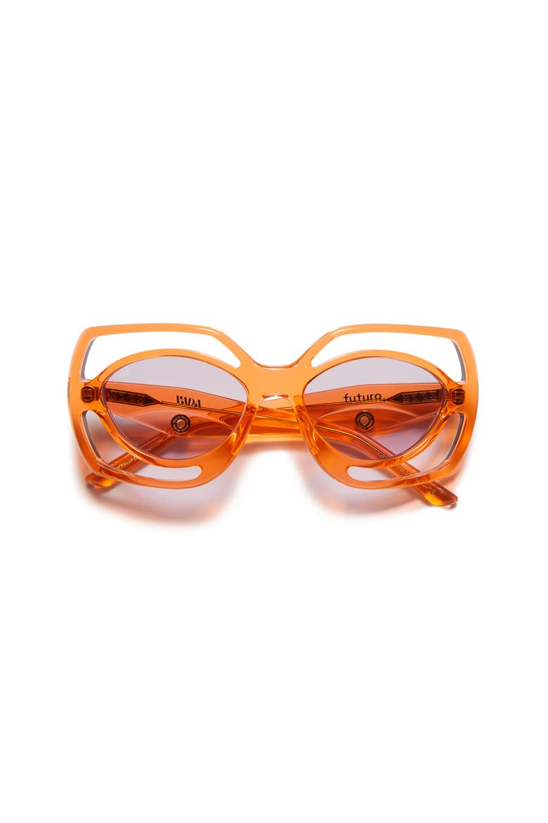 Futuro Sunglasses, Alternate, color, Peach