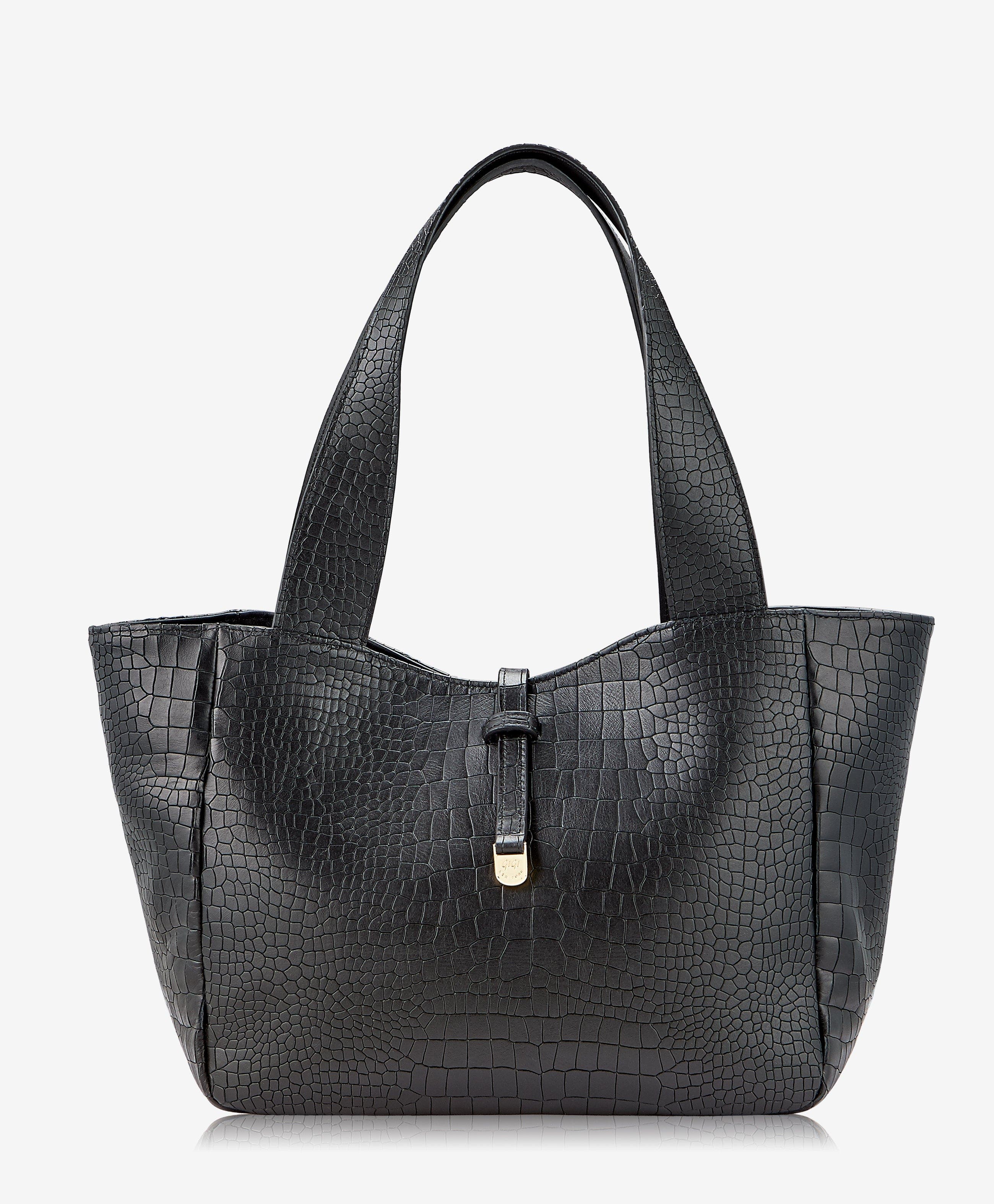 GiGi New York Mercer Tote, Main, color, Black