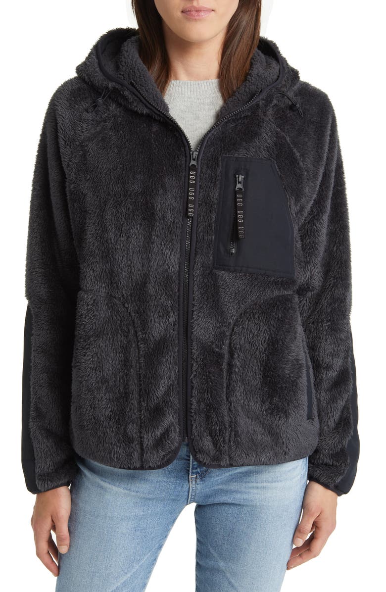 UGG<sup>®</sup> Ruthie Fleece Zip Jacket, Alternate, color, 