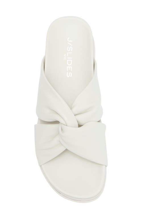 JSLIDES JSLIDES BRIGHT PLATFORM SLIDE SANDAL