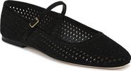 Veronica Beard Ellie Perforated Mary Jane Ballet Flat