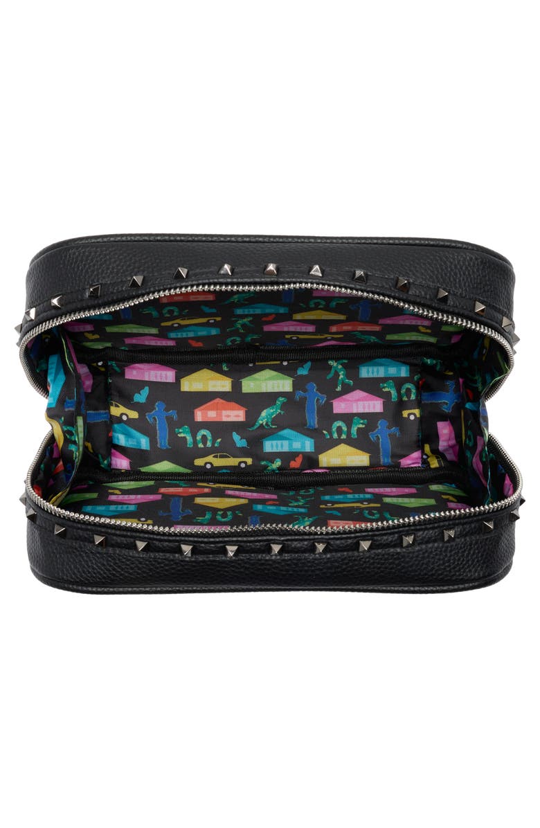 Melt Cosmetics x 'Edward Scissorhands' Hold Me Makeup Bag, Alternate, color,