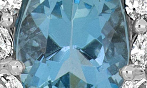 Bony Levy Aquamarine & Diamond Drop Earrings In 18k Wg/aquamarine/diamond