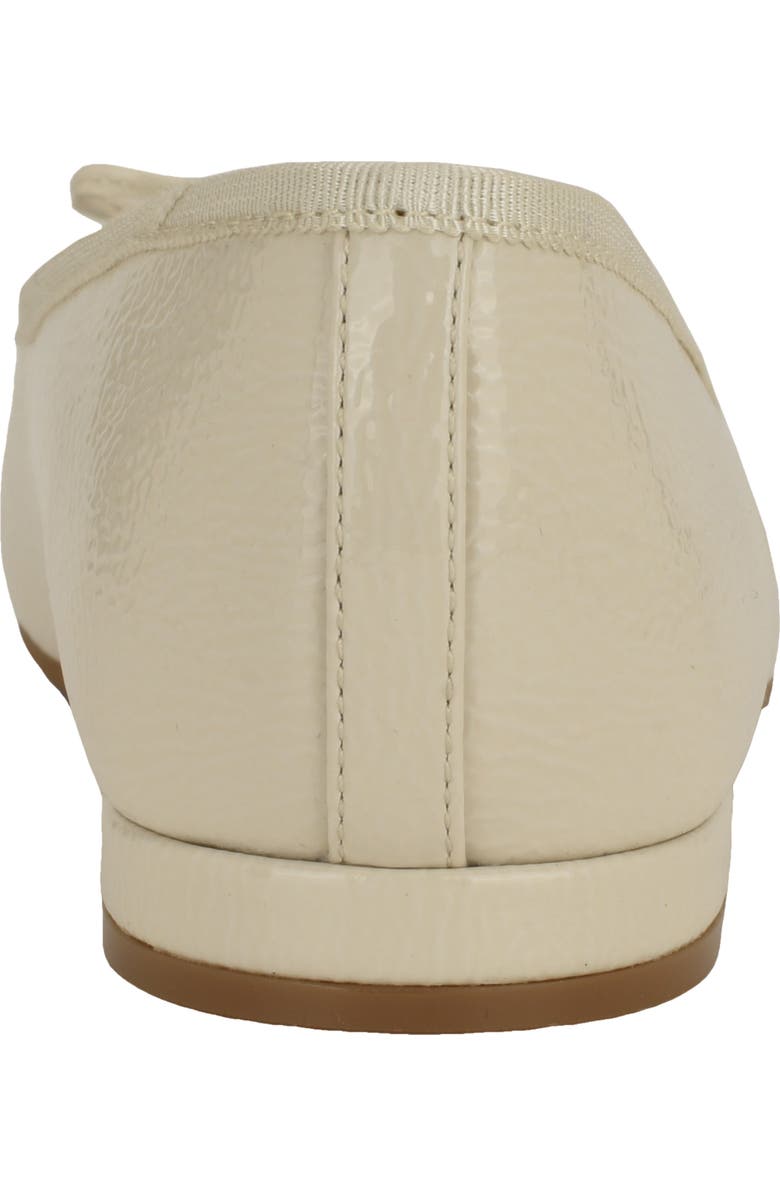 Calvin Klein Cyrie Ballet Flat, Alternate, color, Ivory