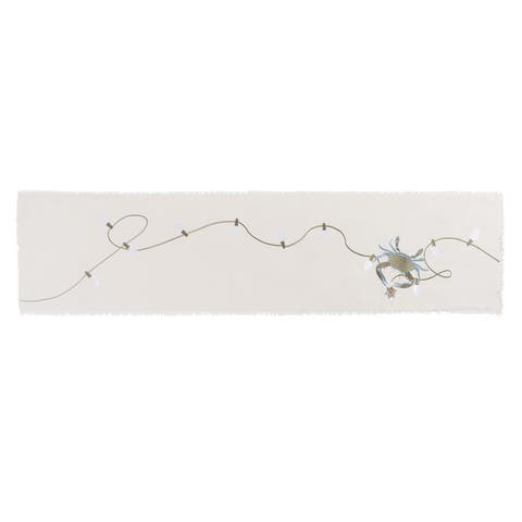 Santa Claws Holiday Crab Table Runner
