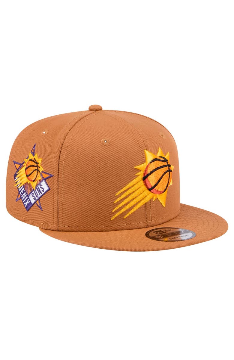 New Era Men's New Era Tan Phoenix Suns Color Pack 9FIFTY Snapback Hat, Main, color, Tan