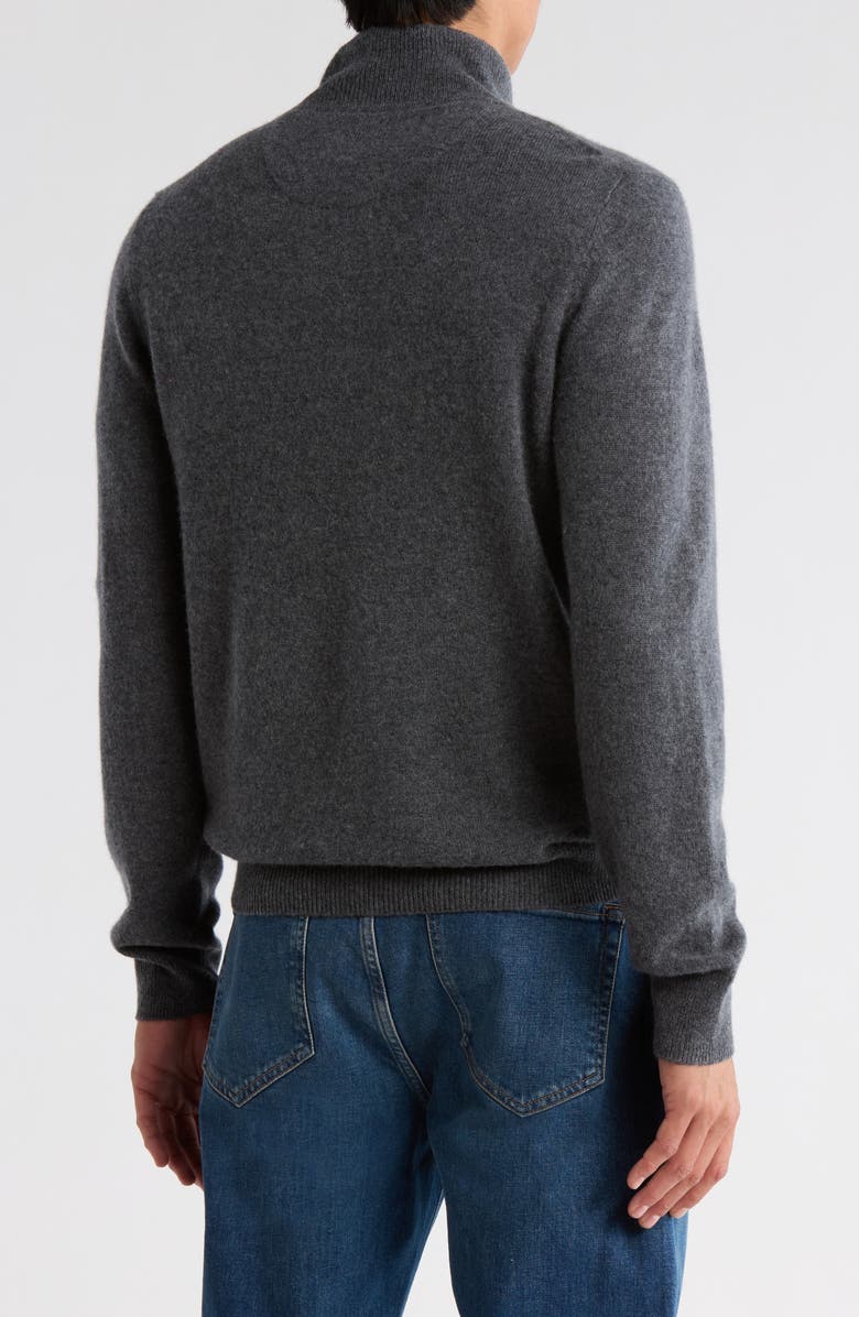 Cashmere Quarter Zip Sweater