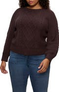 Sanctuary Nomad Cable Cotton Sweater