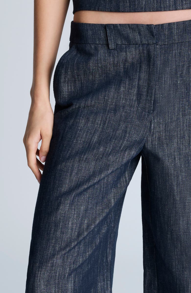 Kenneth Cole Wide Leg Pants, Alternate, color, 