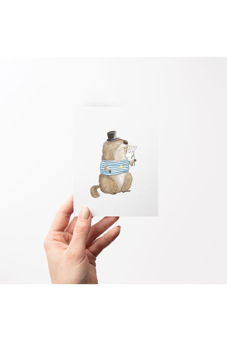 Everyday Greeting Card Pack (3ct) "Groundhog Sunshine", Alternate, color, Multi-Pack