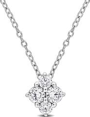 Julianna B. Lab-Grown Diamond Cluster Necklace