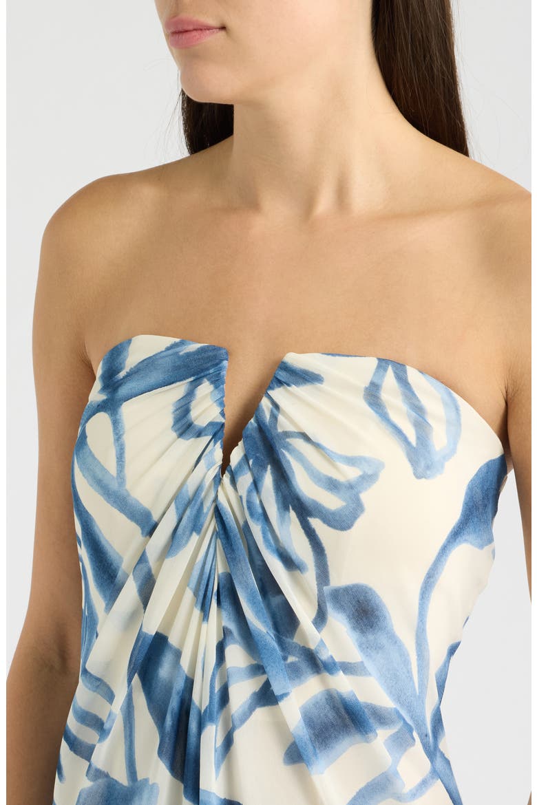 Emerson Strapless Maxi Dress, Alternate, color, BRIGHT WHITE/ ULTRA WHITE