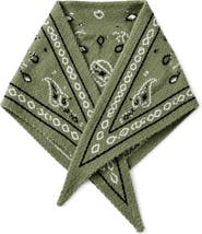SAACHI Paisley Knit Bandana