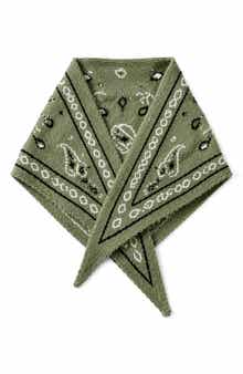 Paisley Knit Bandana