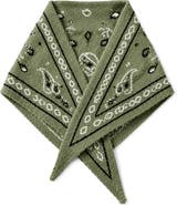 SAACHI Paisley Knit Bandana
