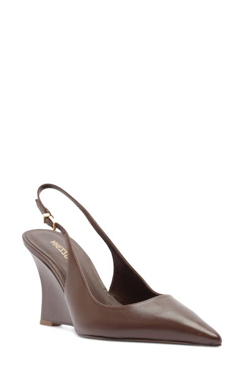 Rowen Slingback Wedge Pump