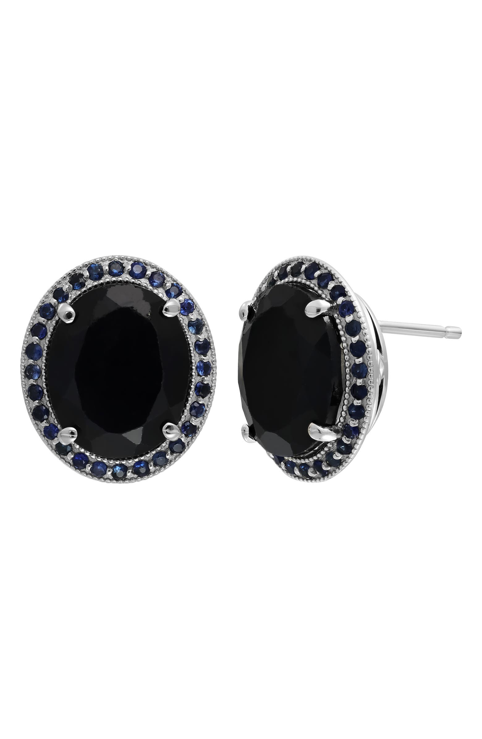 Bony Levy 18K Gold Oval Cut Blue Sapphire Earrings Nordstromrack bony-levy-18k-gold-oval-cut-blue-sapphire-earrings-nordstromrack