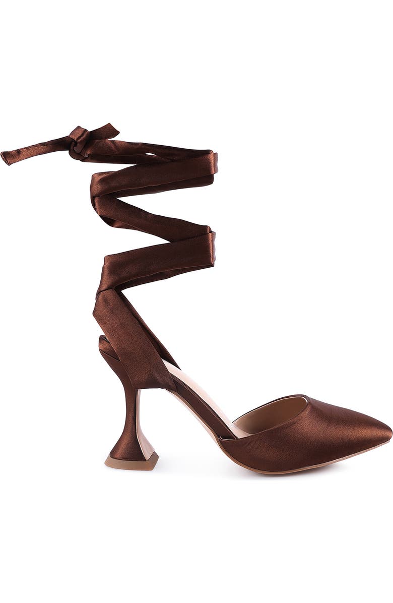 LONDON RAG Fonda Lace-Up Pump, Alternate, color, Mocca