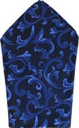 Trafalgar Christian the Romantic Brocade Silk Pocket Square