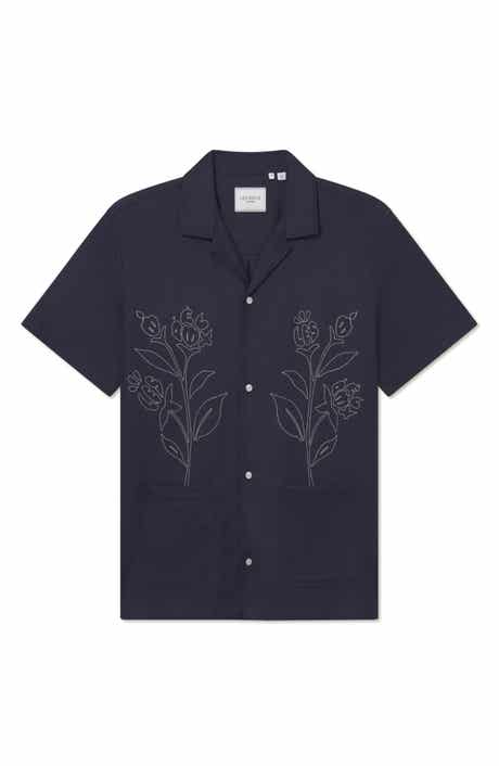 Kingsley Embroidered Camp Shirt