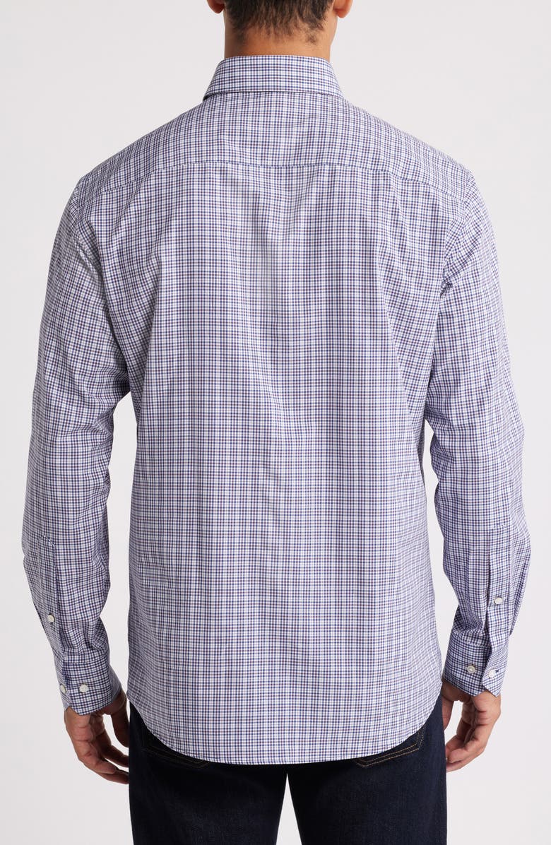 Peter Millar Crown Crafted Berkshire Performance Poplin Button-Down Shirt, Alternate, color, 