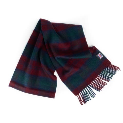 Merino Lambswool Tartan Scarf