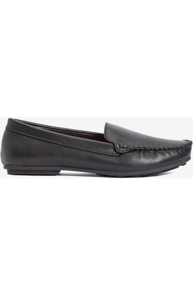 Comfortview The Milena Slip On Flat, Alternate, color, Black