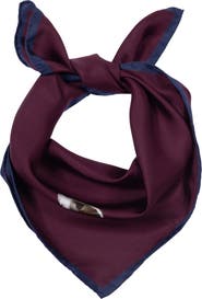 Lauren Ralph Lauren Dog Conversational Silk Small Square Scarf