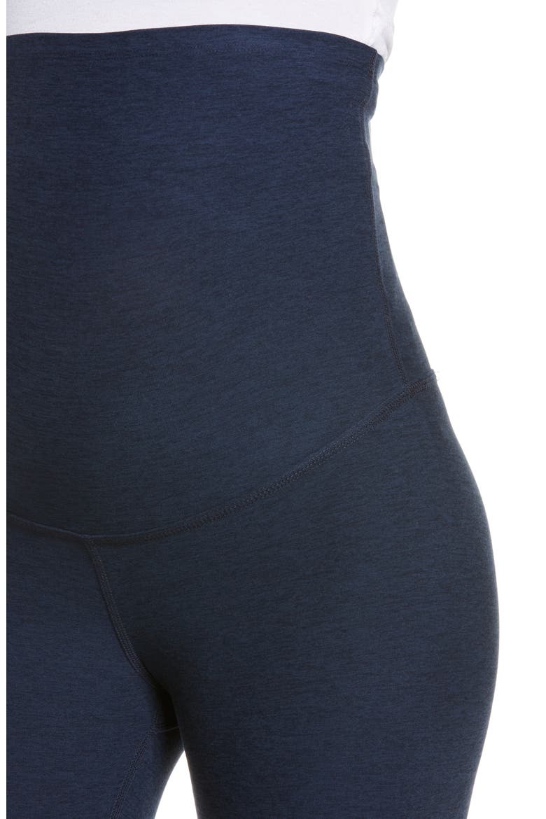 Empire Waist Maternity Leggings, Alternate, color, NOCTURNAL NAVY