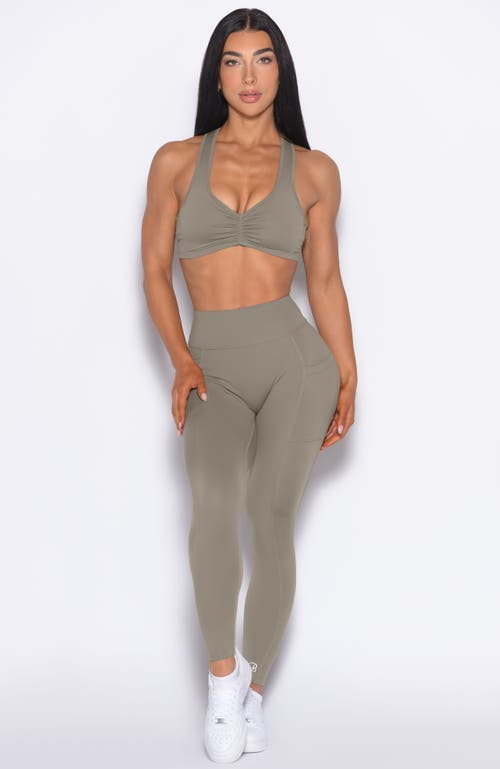 Bombshell Sportswear Define Leggings In Gray