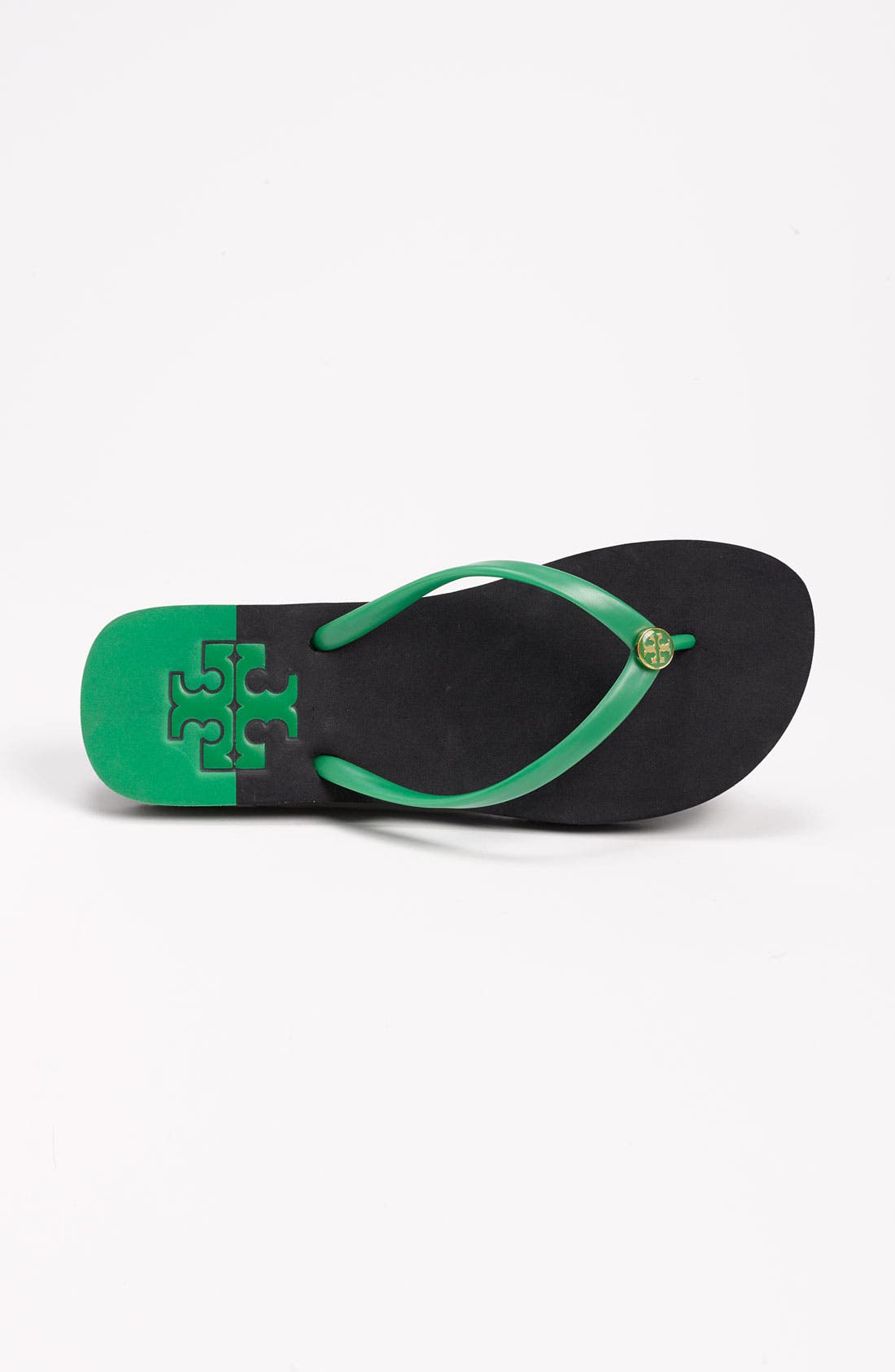 Tory Burch 'Stacked T' Flip Flop, Alternate, color, 