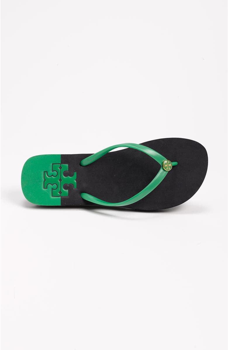 Tory Burch 'Stacked T' Flip Flop, Alternate, color,