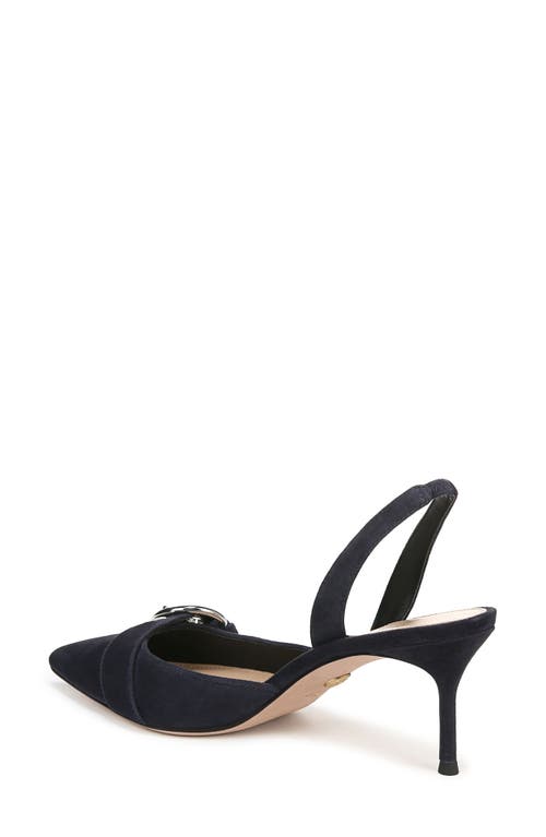 Veronica Beard Roxy Slingback Pointed Toe Pump In Eclipse