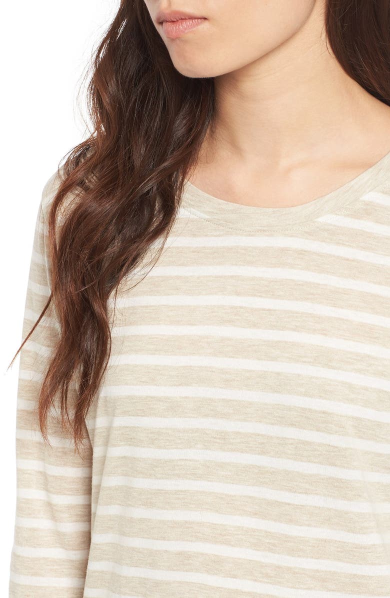 BP. Stripe Crewneck Tee, Alternate, color,