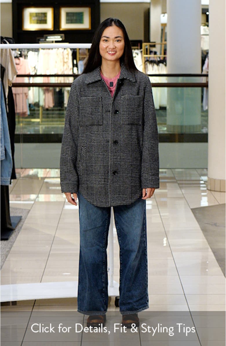 Plaid Shirt Jacket, sales video thumbnail