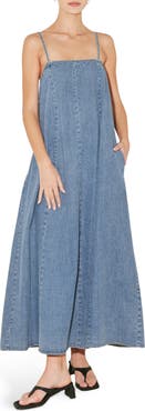 FREEMARKET <p>Denim Maxi Dress</p>