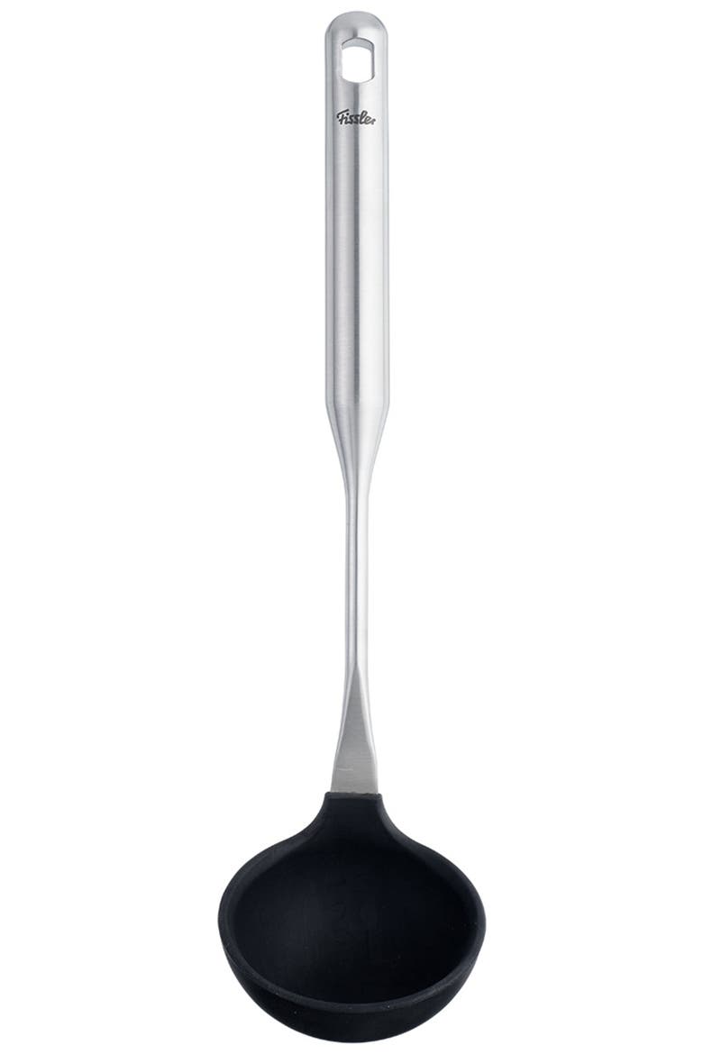 Essential silicone ladle, Alternate, color, Metallic Silver