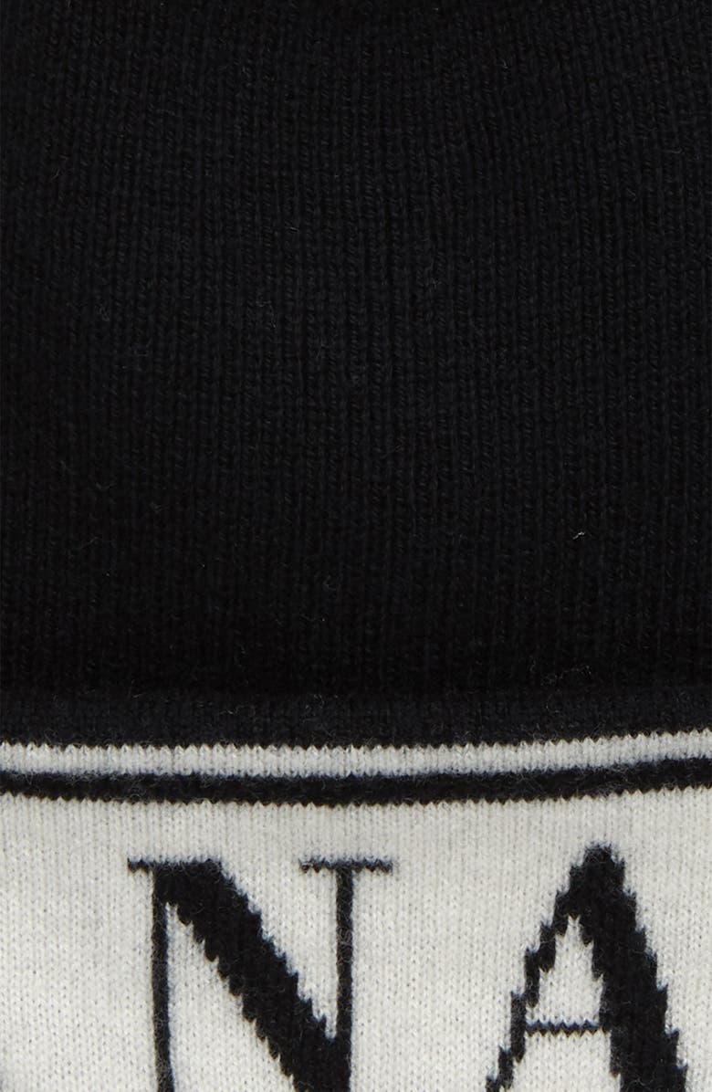 Canada Goose Logo Merino Wool Beanie, Alternate, color,