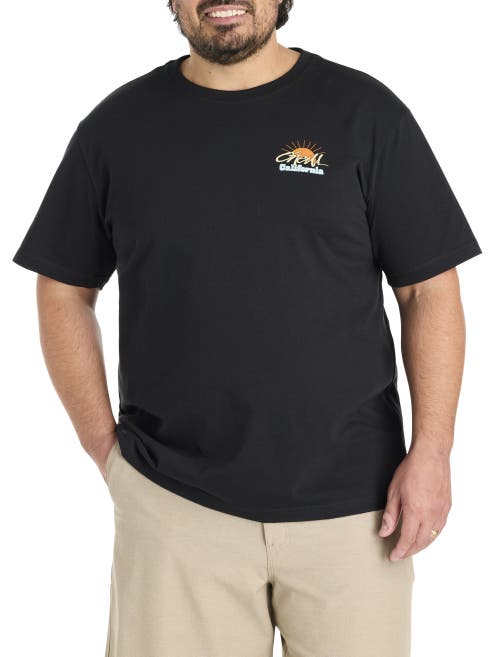 O'neill Big & Tall Hank The Tank Graphic Tee In Black