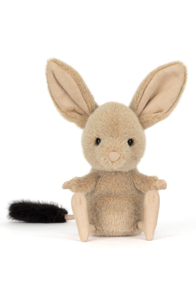 Jellycat Jerboa Stuffed Animal, Main, color, Brown