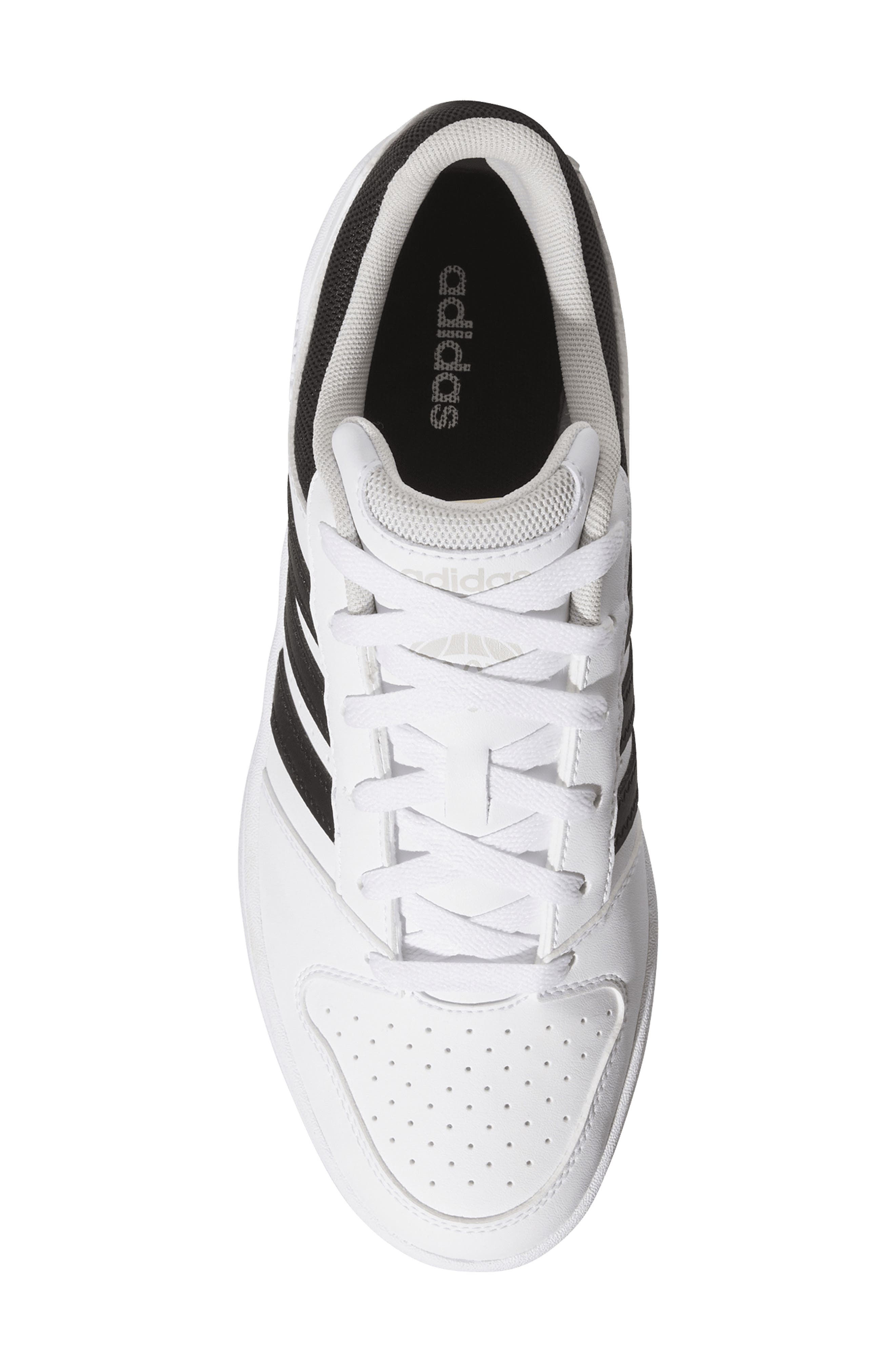 Hoops Classic Sneaker, Alternate, color, WHITE/ BLACK/ GREY