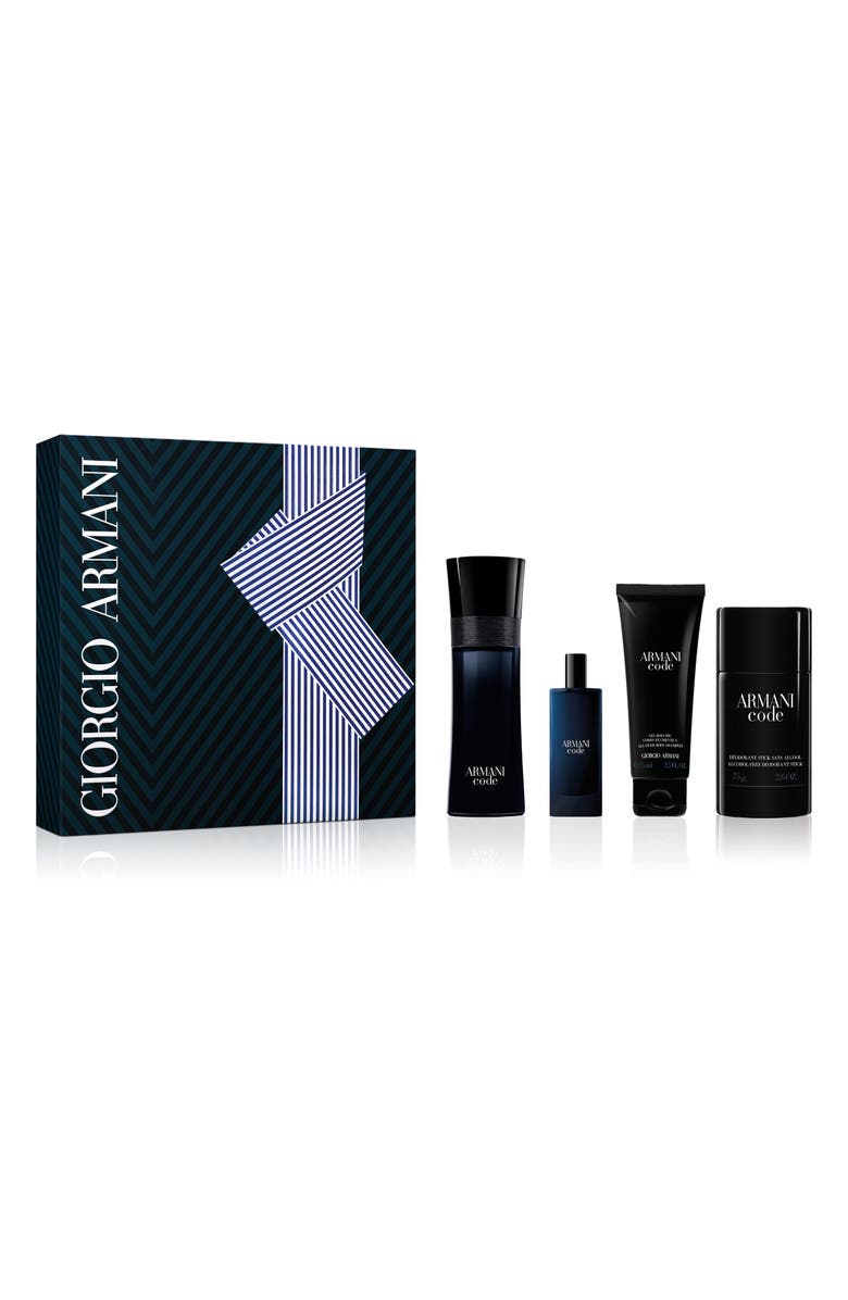 ARMANI beauty Armani Code Eau de Toilette Four-Piece Set, Main, color, 