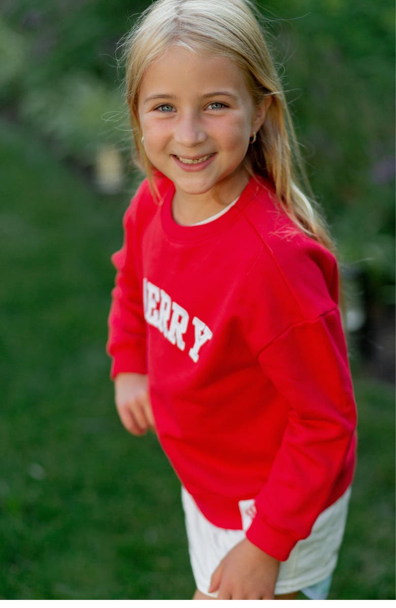 Bits & Bows Merry Sweatshirt, Alternate, color, Red