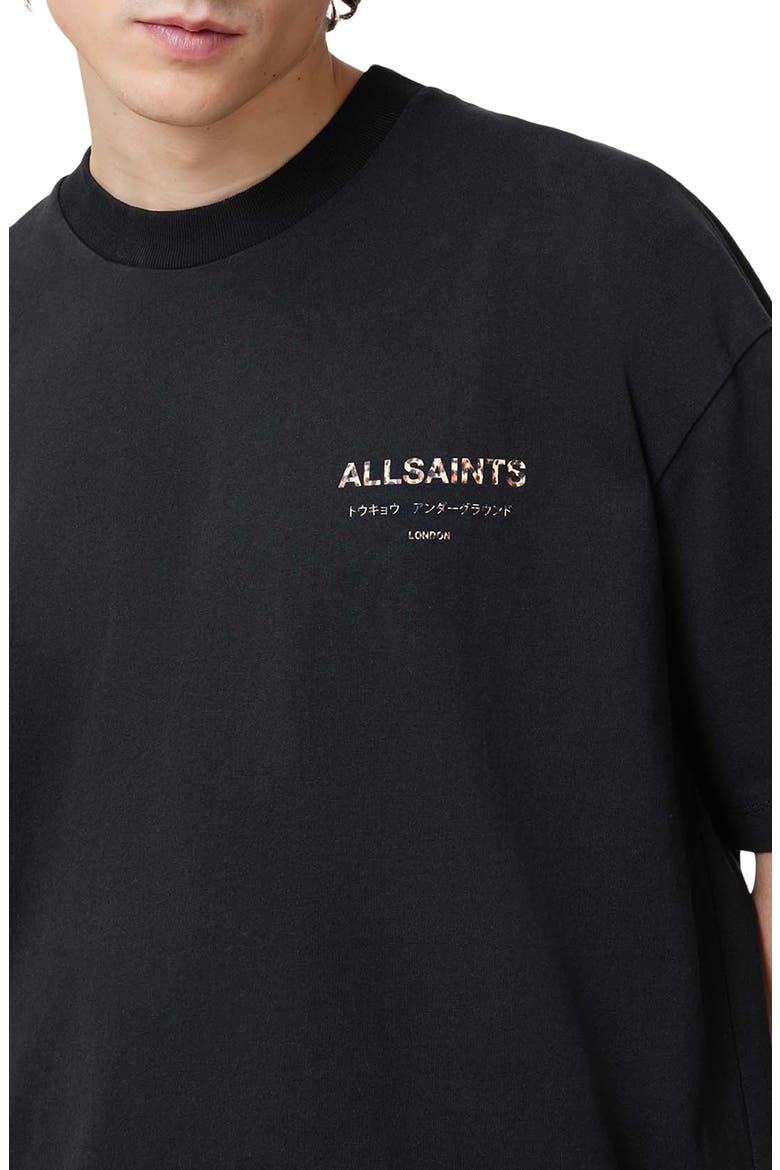 Underground Oversize Graphic T-Shirt, Alternate, color, BLACK/LEOPARD