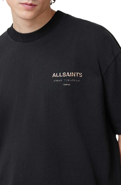 Allsaints Underground Oversize Graphic T-shirt