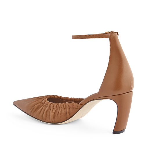Neil J. Rodgers Nina D'orsay Pump In Cognac Nappa