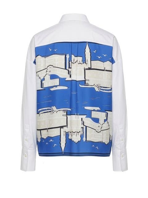 Sirene Scarf back shirt