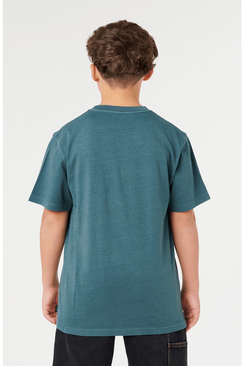 Kids' Sunset Sesh Cotton Graphic T-Shirt, Alternate, color, PINE NIGHT