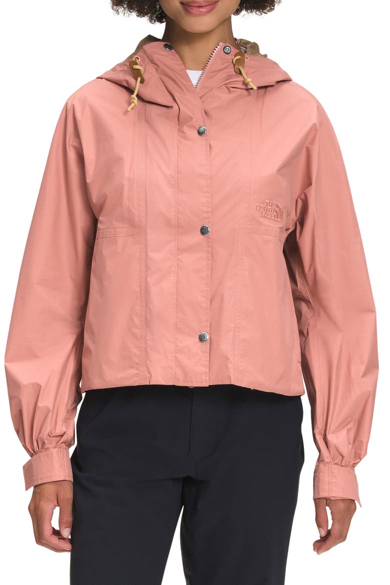 Rain Top Jacket, Main, color, ROSE DAWN